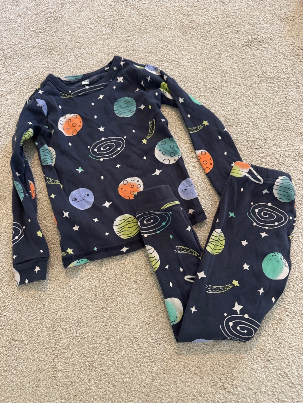Tea Collection Boys’ Space Pajamas